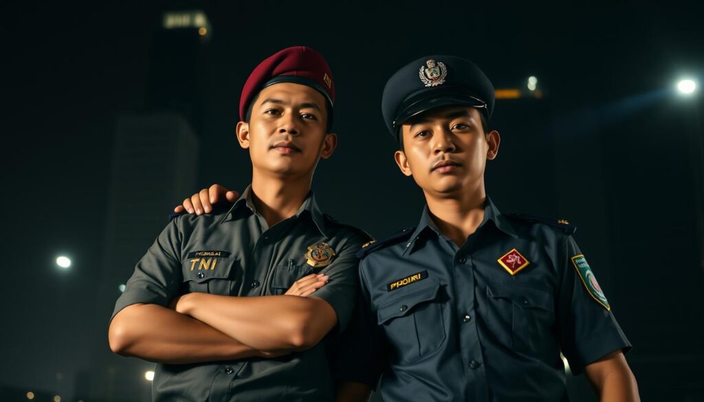 TNI dan POLRI Kolaborasi