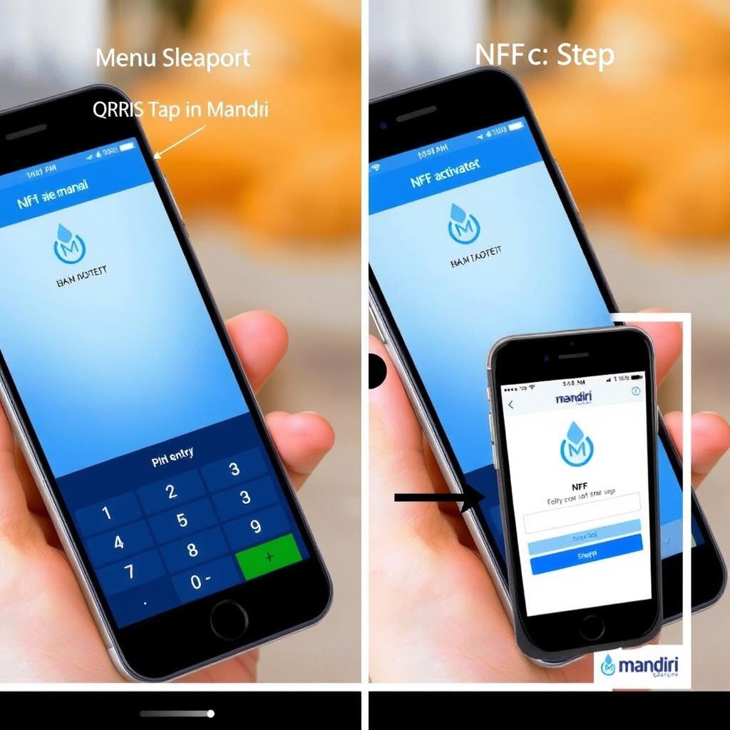 Cara menggunakan QRIS Tap di aplikasi Mandiri