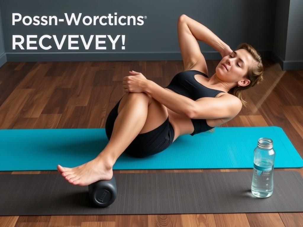 Teknik stretching dan foam rolling untuk recovery setelah circuit training